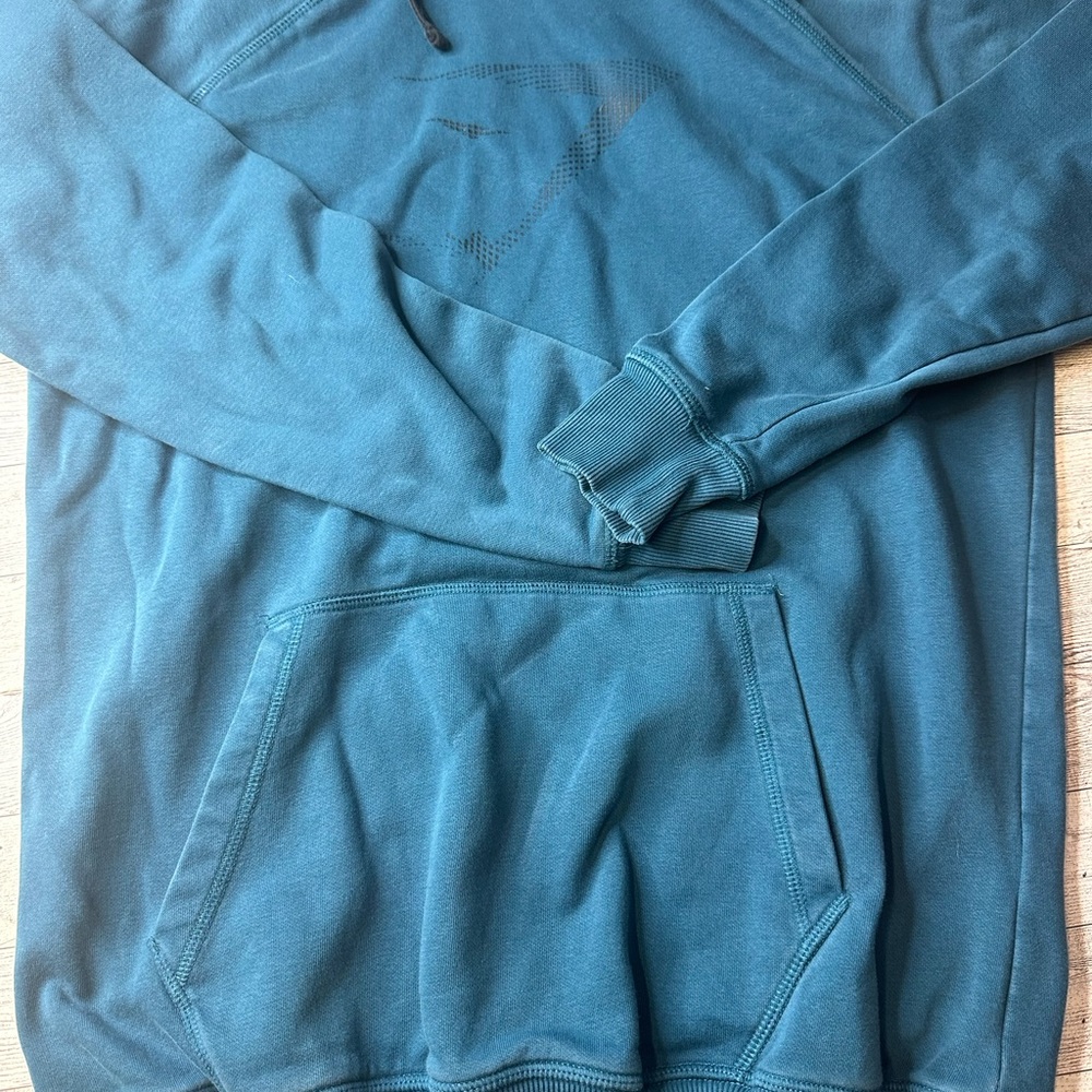 Gymshark Blue Hoodie with Drawstrings size samll men